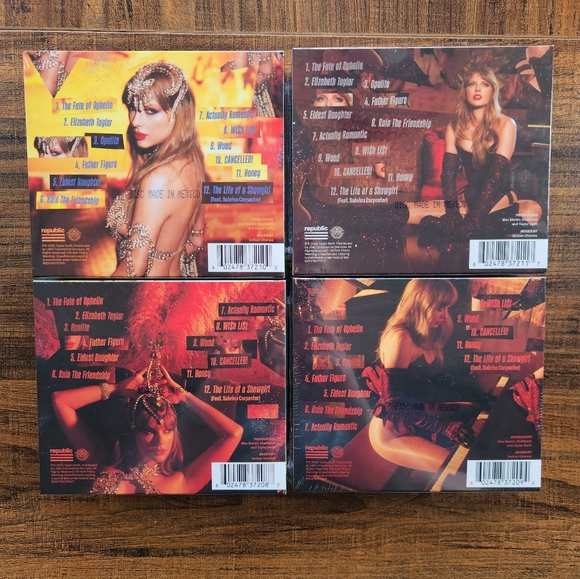 Life of a Showgirl Set of 4 Limited Edition Accessory Gift CD Set - Picture 3 of 10